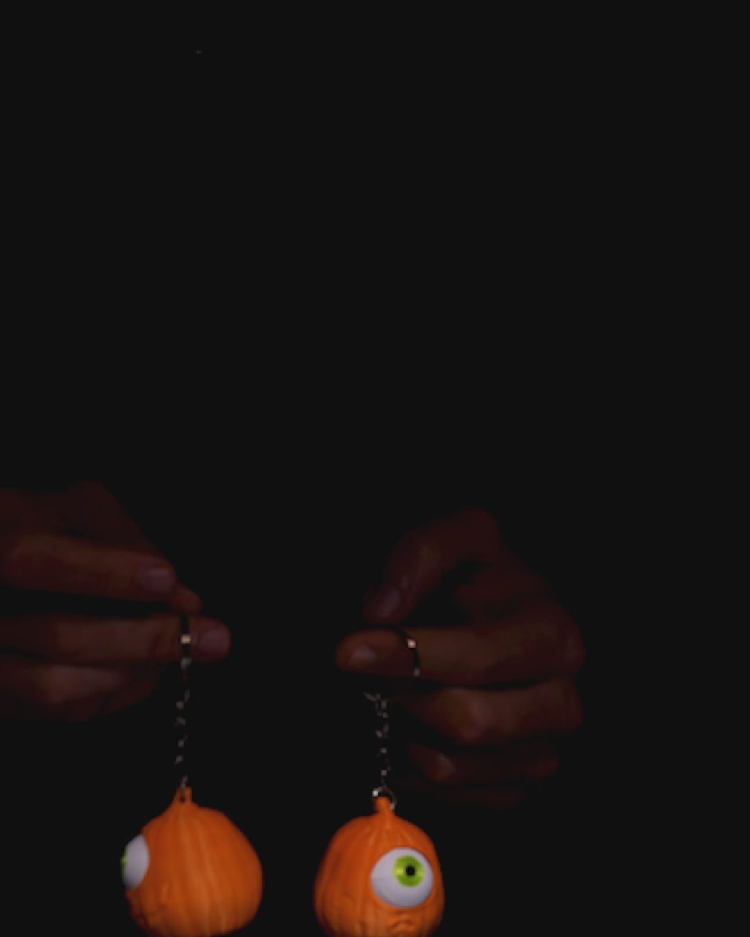 Pumpkin Fidget Keychain