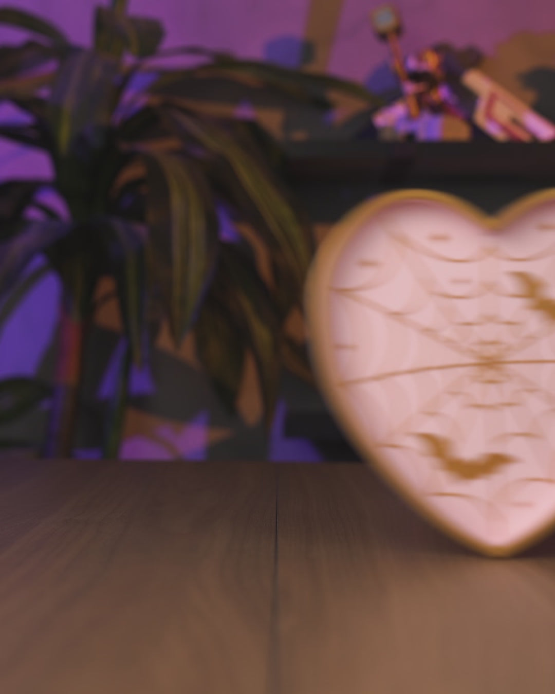 Spider Web Heart Trinket Dish