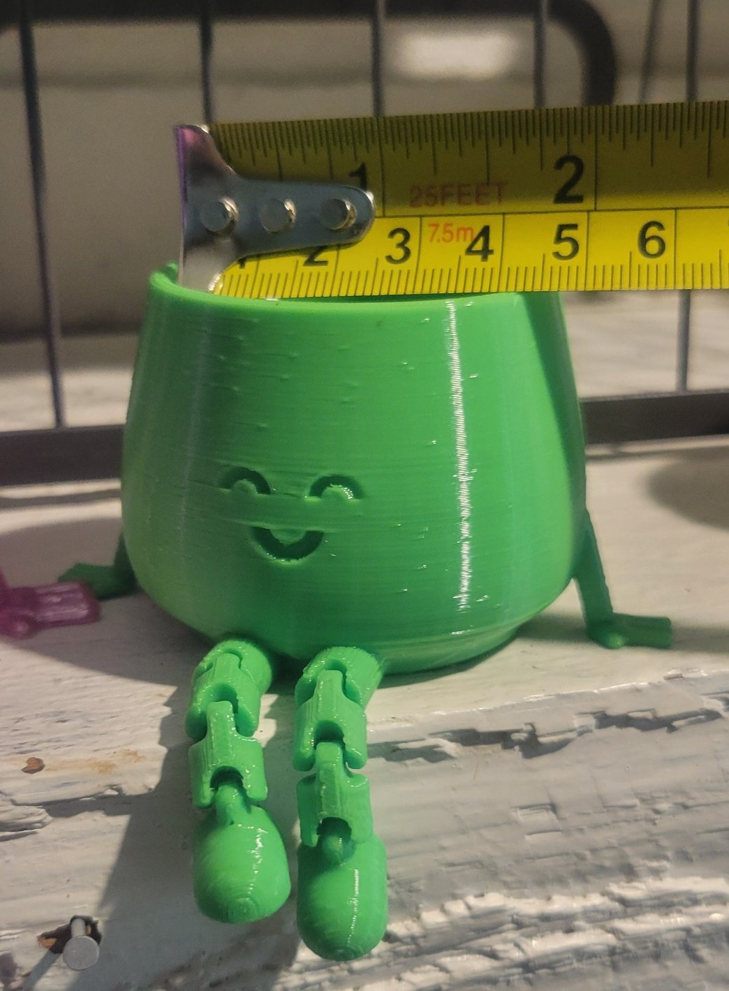 Happy Legs 3D Printed Pot