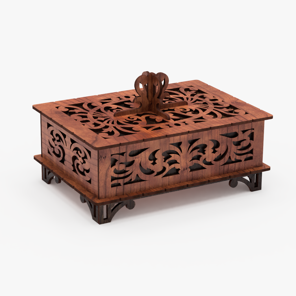 Decorative Wooden Keepsake Box Kit